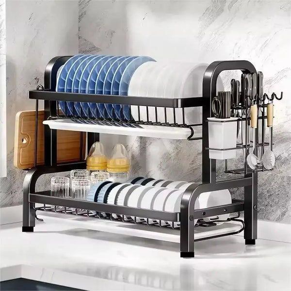 2-Tier Dish Drying Rack