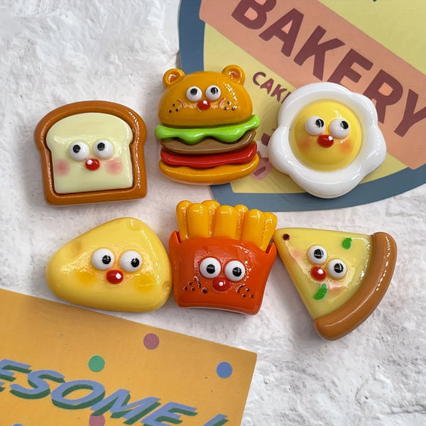 6PCs Kawaii Cartoon Refrigerator Magnets